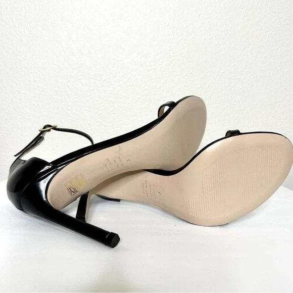 NWOT Stuart Weitzman Nudistsong Patent Leather Strapy Heels - Picture 6 of 6